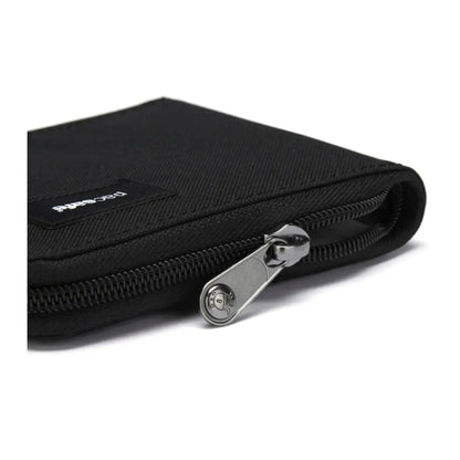 Pacsafe RFIDsafe Zip Around Wallet - Jet Black