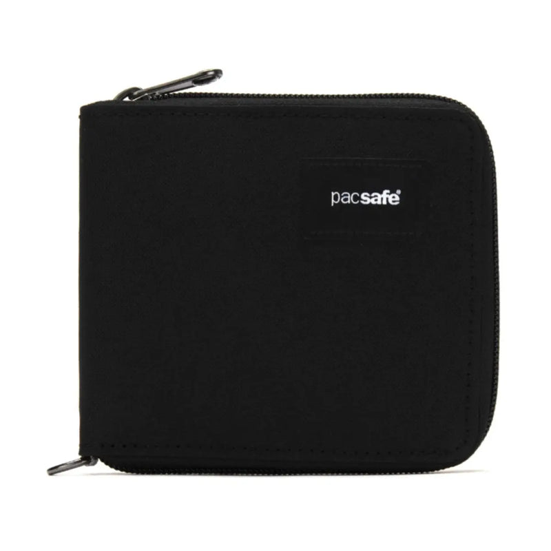 Pacsafe RFIDsafe Zip Around Wallet - Jet Black