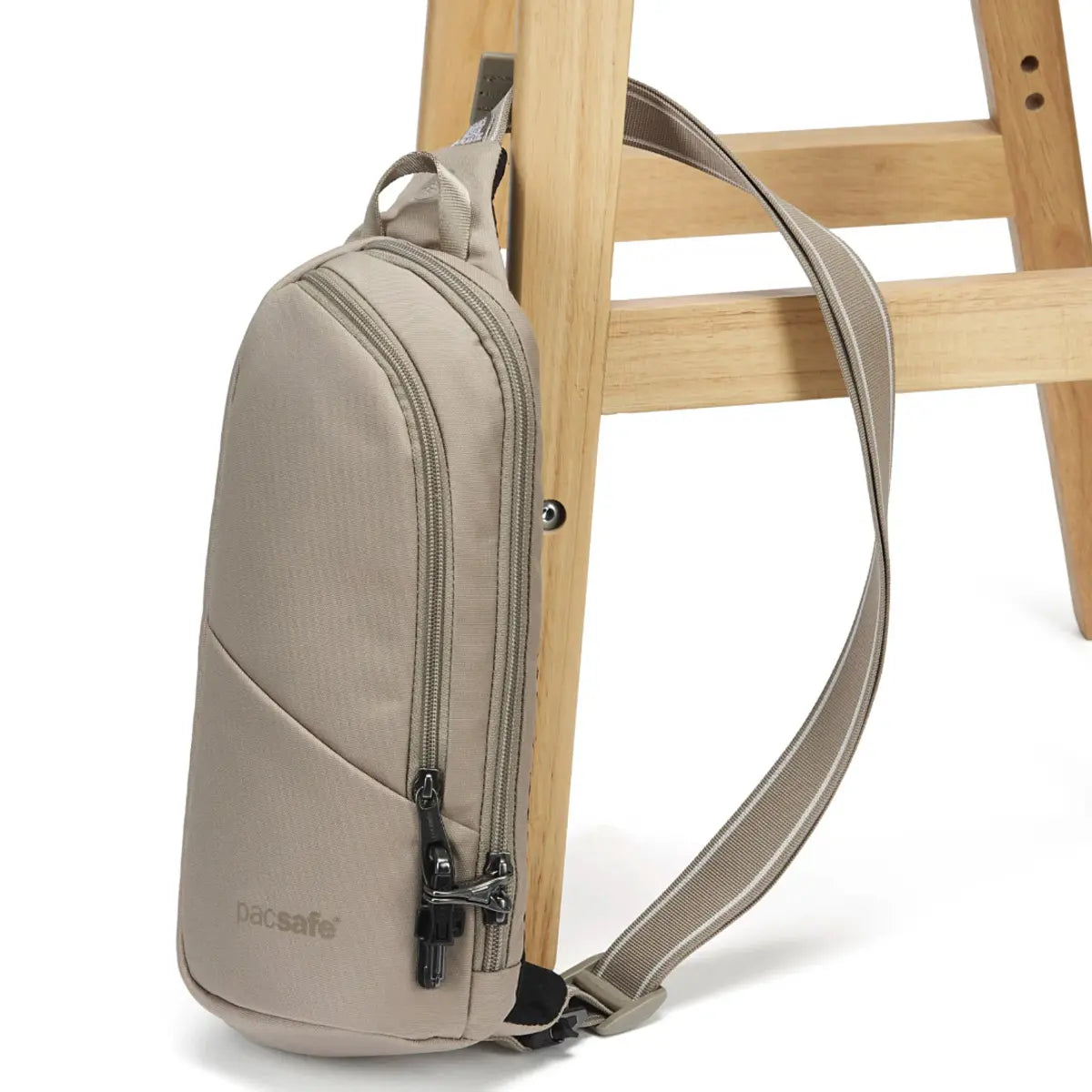 Pacsafe V Action Anti-Theft Sling Pack - Beige