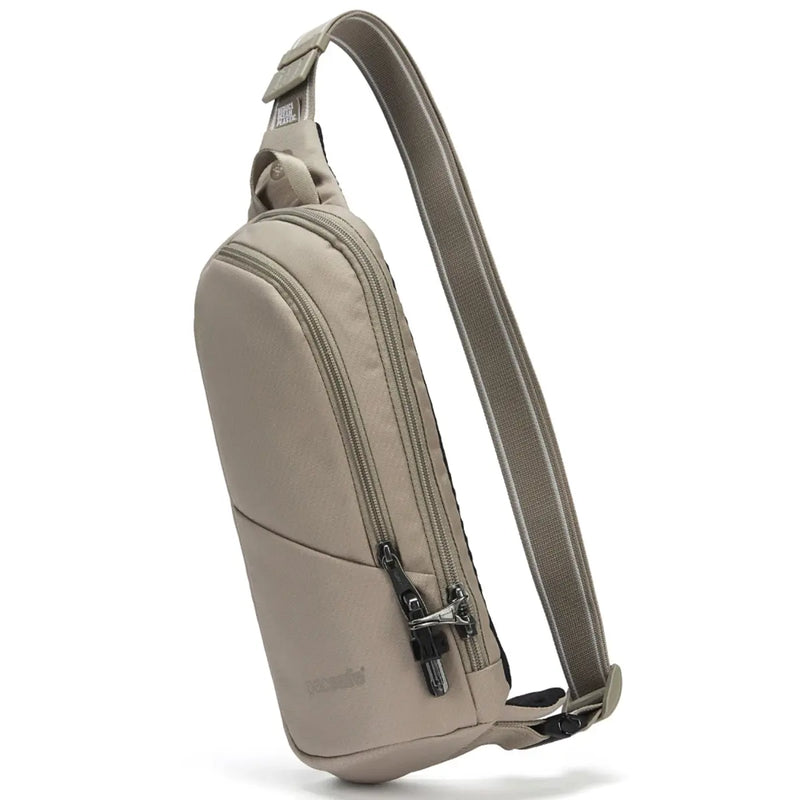 Pacsafe V Action Anti-Theft Sling Pack - Beige