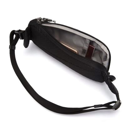 Pacsafe V Action Anti-Theft Sling Pack - Jet Black