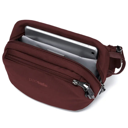 Pacsafe V Anti-Theft Hip Pack - Burgundy