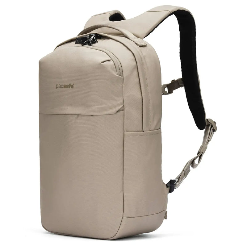 Pacsafe V City 20L Anti-Theft 16’’ Laptop Backpack - Beige