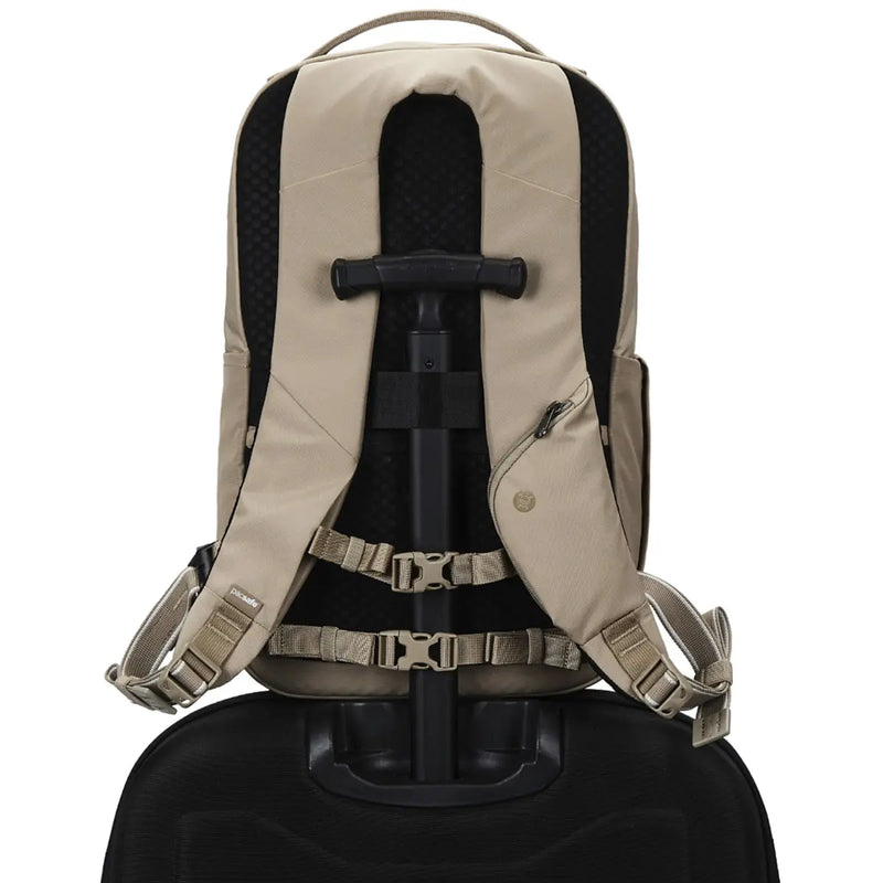 Pacsafe V City 20L Anti-Theft 16’’ Laptop Backpack - Beige
