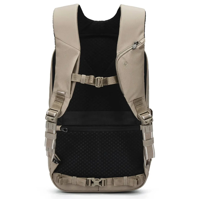 Pacsafe V City 20L Anti-Theft 16’’ Laptop Backpack - Beige