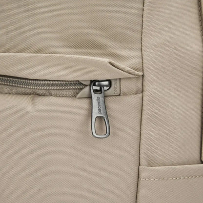 Pacsafe V City 20L Anti-Theft 16’’ Laptop Backpack - Beige