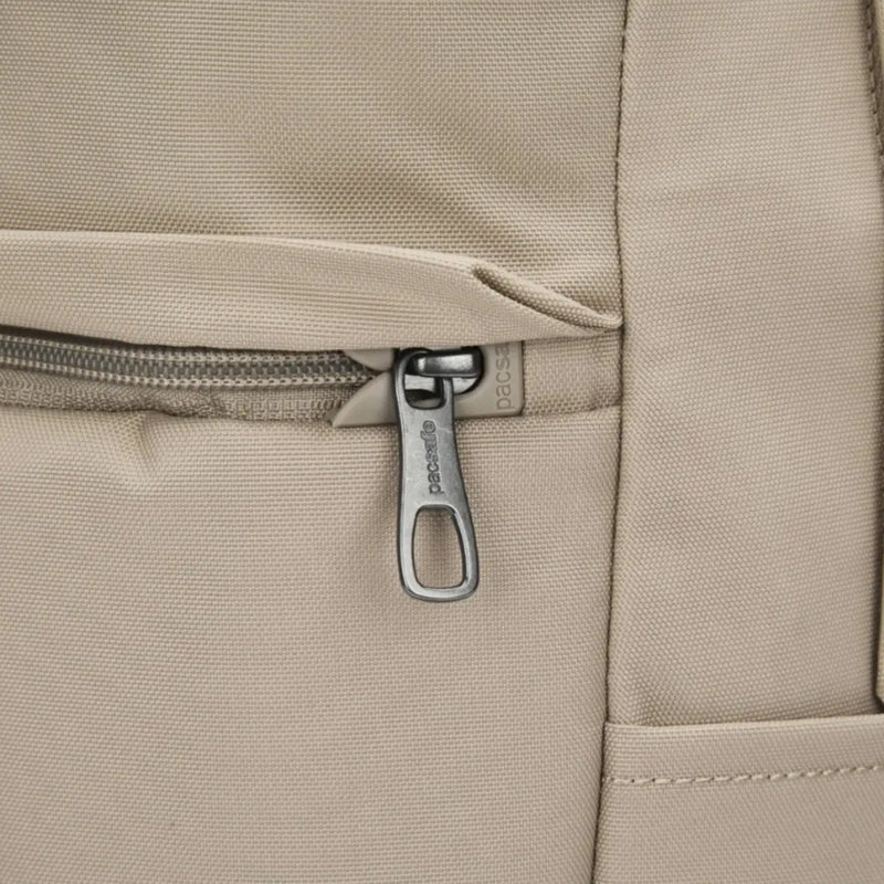 Pacsafe V City 20L Anti-Theft 16’’ Laptop Backpack - Beige