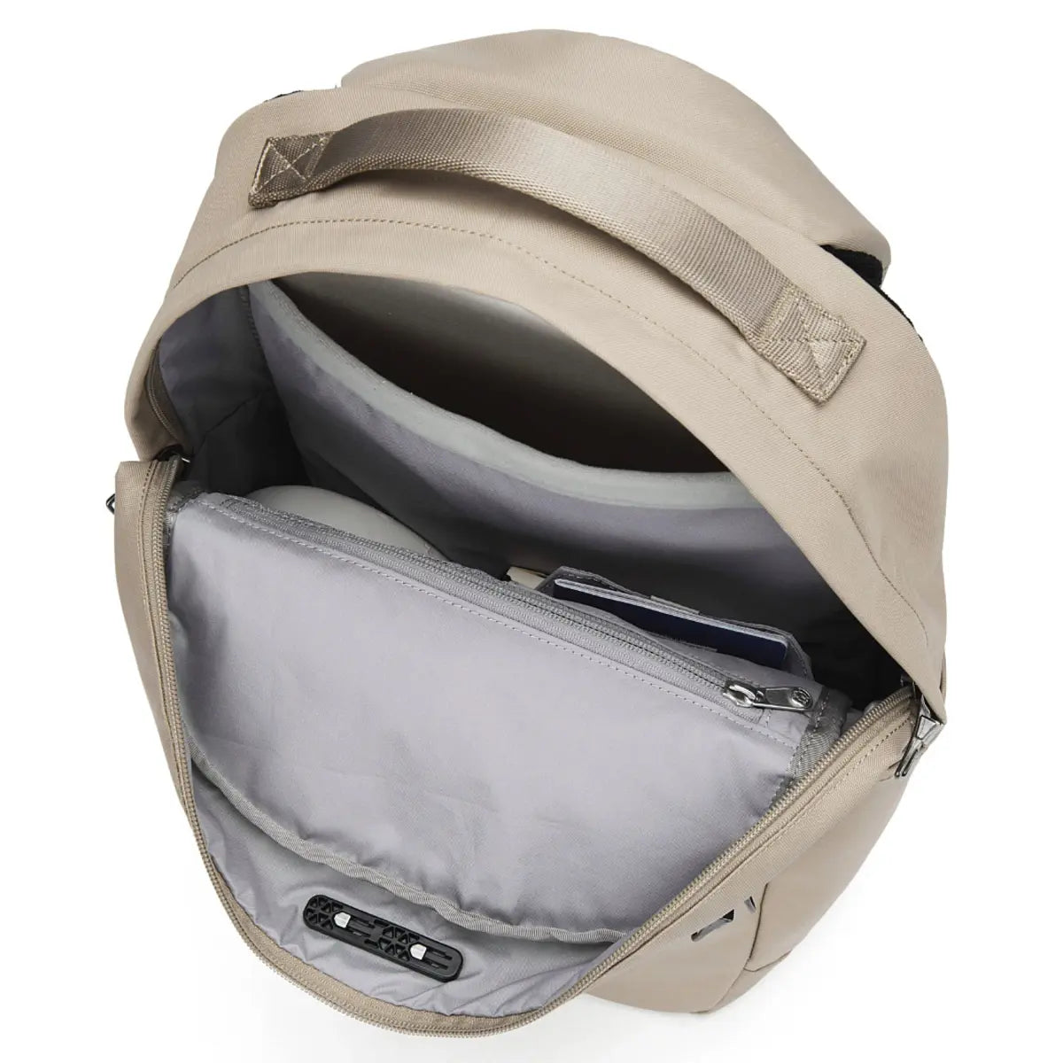 Pacsafe V City 20L Anti-Theft 16’’ Laptop Backpack - Beige