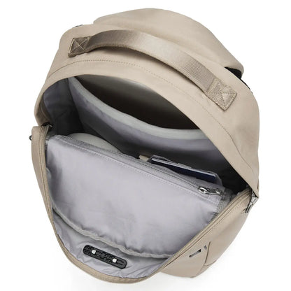 Pacsafe V City 20L Anti-Theft 16’’ Laptop Backpack - Beige