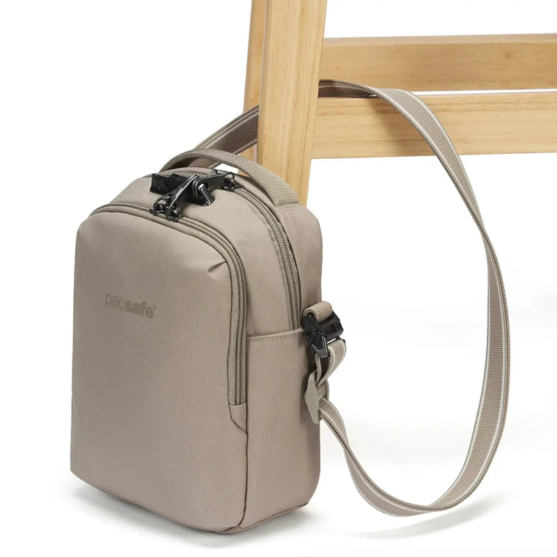 Pacsafe V Companion Anti-Theft Crossbody Bag - Beige