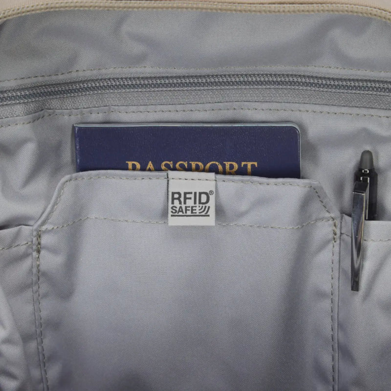 Pacsafe V Tech 12L Anti-Theft 16’’ Laptop Backpack - Beige