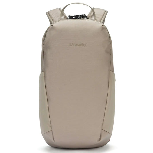 Pacsafe V Tech 12L Anti-Theft 16" Laptop Backpack - Beige