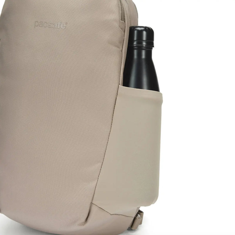 Pacsafe V Tech 12L Anti-Theft 16’’ Laptop Backpack - Beige