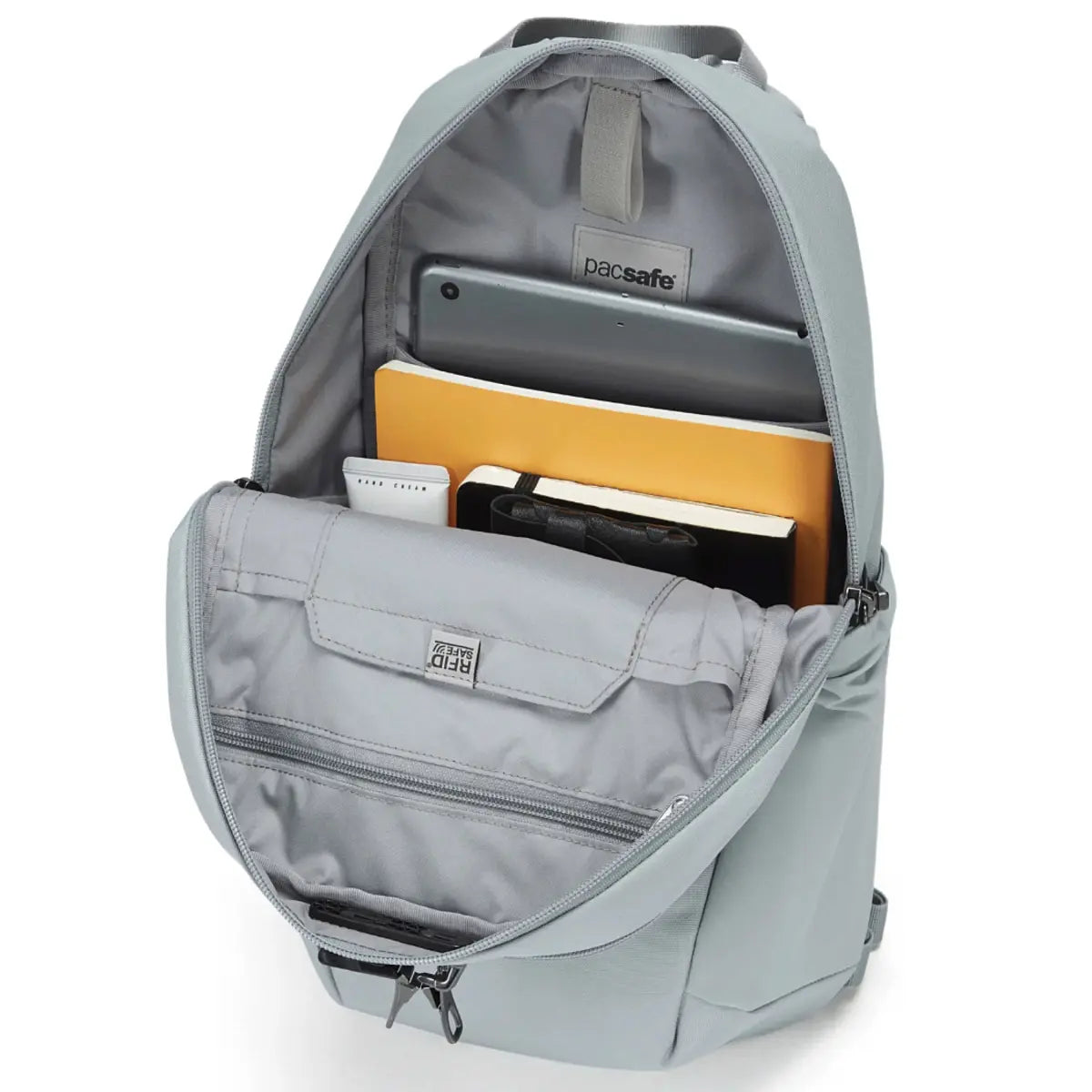 Pacsafe V Tech 12L Anti-Theft 16’’ Laptop Backpack - Digital Grey