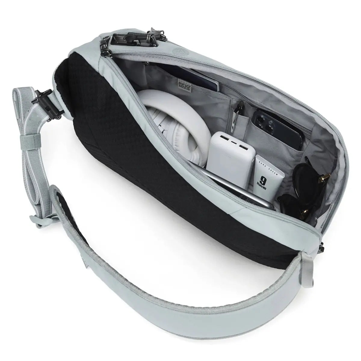 Pacsafe V Tech Anti-Theft 10L Sling Pack - Digital Grey