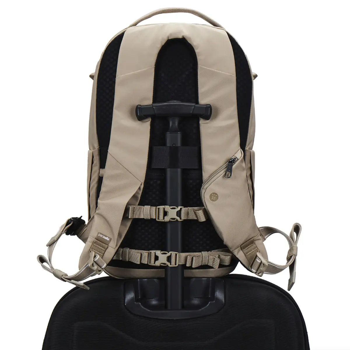 Pacsafe V Tour 26L Anti-Theft 16’’ Laptop Backpack - Beige