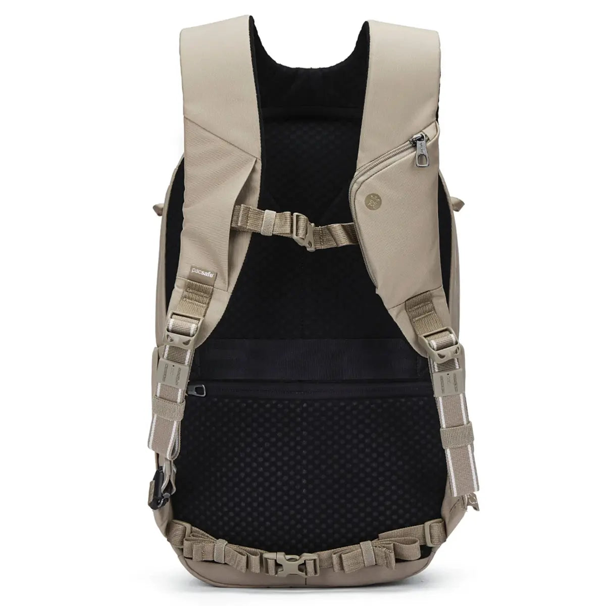 Pacsafe V Tour 26L Anti-Theft 16’’ Laptop Backpack - Beige