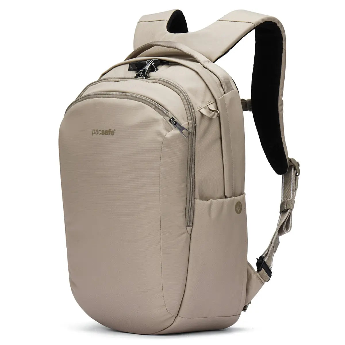 Pacsafe V Tour 26L Anti-Theft 16" Laptop Backpack - Beige