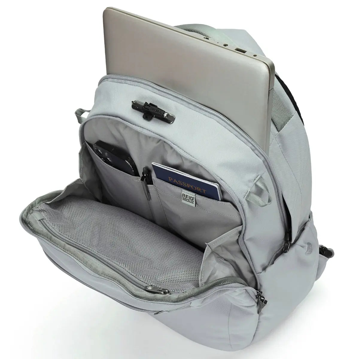 Pacsafe V Tour 26L Anti-Theft 16’’ Laptop Backpack - Digital Grey