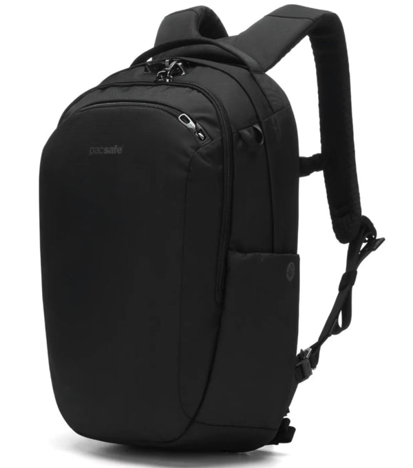 Pacsafe V Tour 26L Anti-Theft 16’’ Laptop Backpack - Jet Black