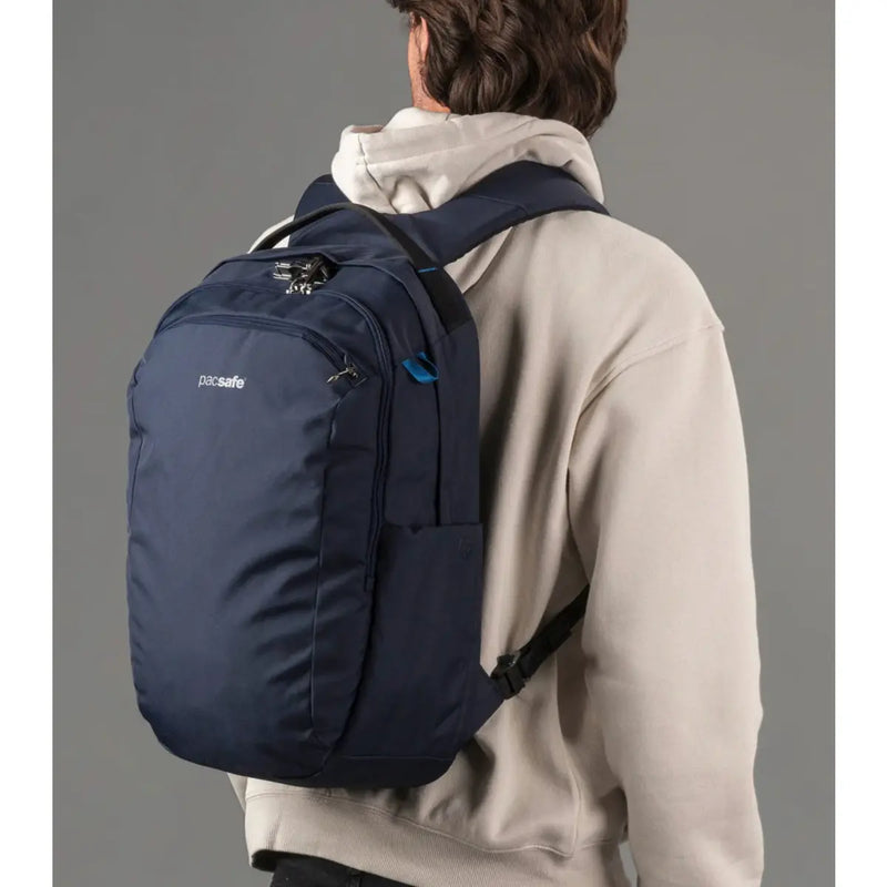 Pacsafe V Tour 26L Anti-Theft 16’’ Laptop Backpack - Ocean