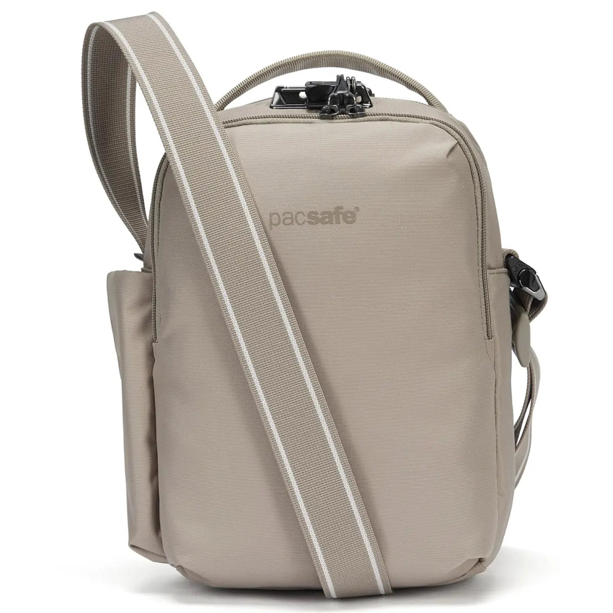 Pacsafe V Tour Anti-Theft Crossbody Bag - Beige