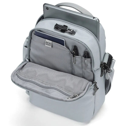 Pacsafe V Tour Anti-Theft Crossbody Bag - Digital Grey