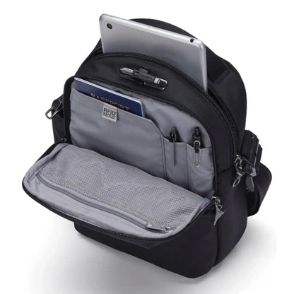 Pacsafe V Tour Anti-Theft Crossbody Bag - Jet Black