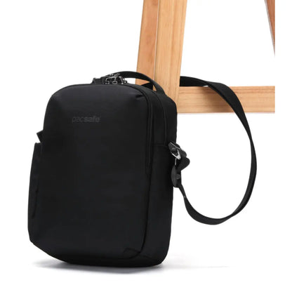 Pacsafe V Tour Anti-Theft Crossbody Bag - Jet Black