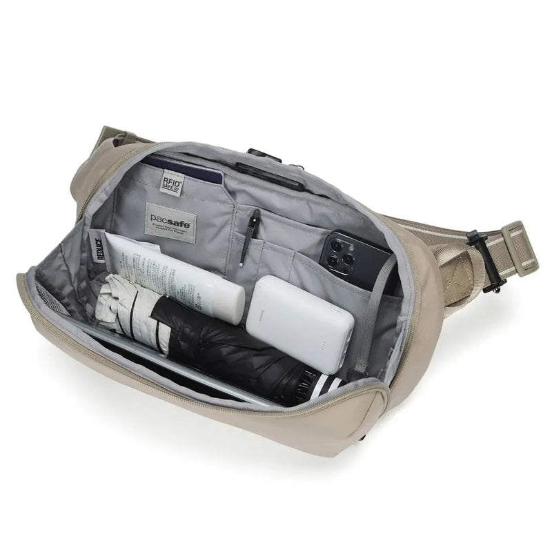 Pacsafe V Urban Anti-Theft Sling Pack - Beige