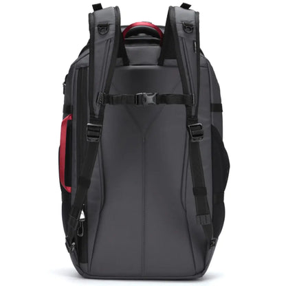 Attachment points on shoulder strap for small items like phone pouches or reusable water bottles