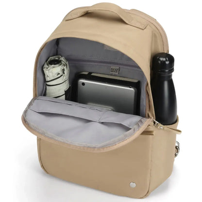 Fits a 13" MacBook Pro and most 13" laptops in a secure separate compartment at the back