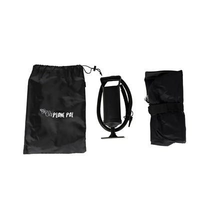 Plane Pal Travel Pillow and Air Pump Kit - Black