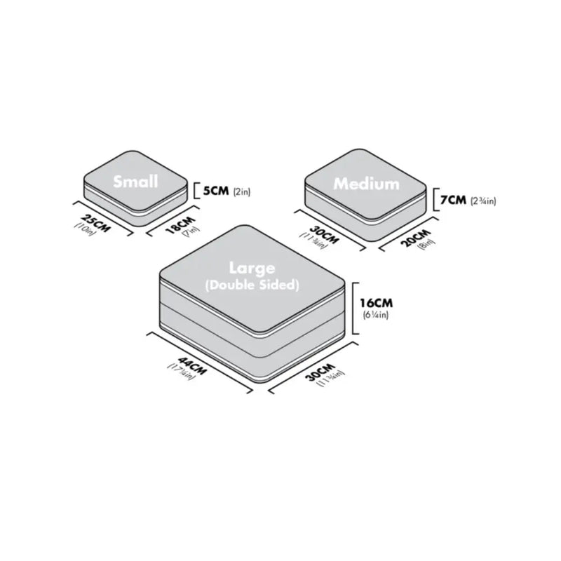 Plane Pal - Packing Pals - 6 Pack - White - with bonus laundry bag!