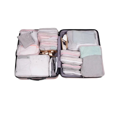 Plane Pal - Packing Pals - 6 Pack - White - with bonus laundry bag!