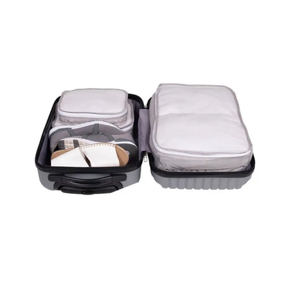 Plane Pal - Packing Pals - 6 Pack - White - with bonus laundry bag!