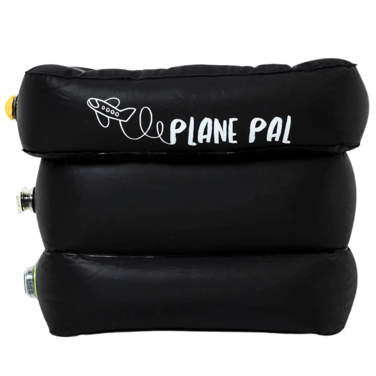 Plane Pal Self-Inflating Kids Travel Pillow - Black