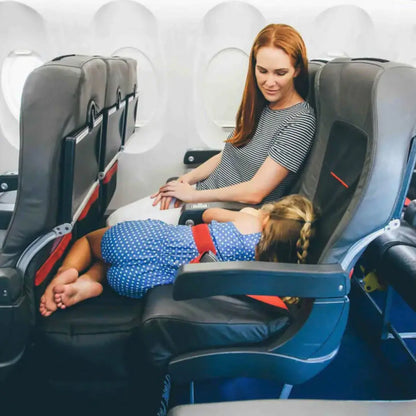 Plane Pal Self-Inflating Kids Travel Pillow - Black