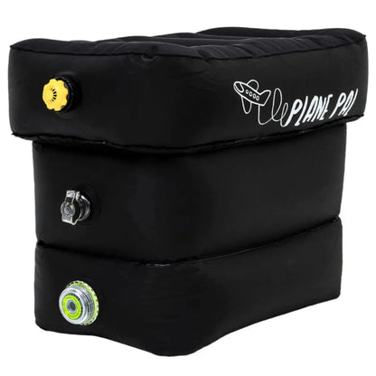 Plane Pal Self-Inflating Kids Travel Pillow - Black