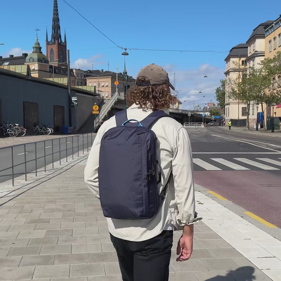 Pacsafe V Commuter 18L Anti-Theft 16" Laptop Backpack - Ocean product video