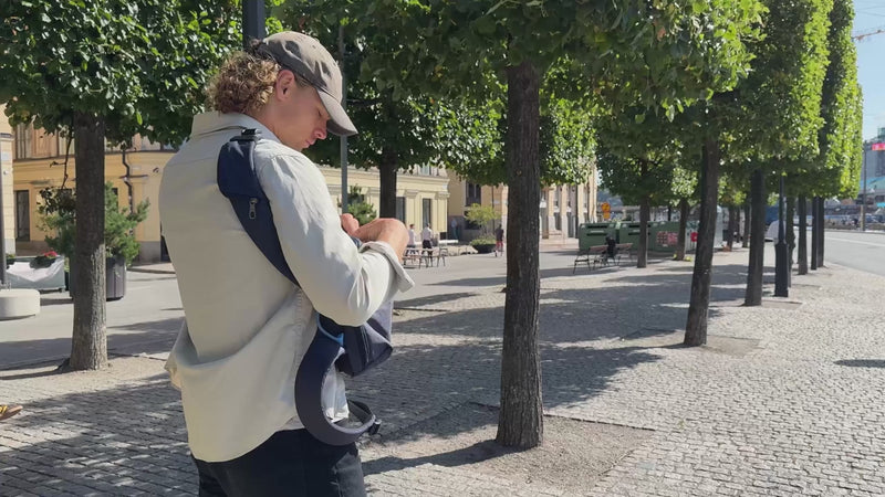 Pacsafe V Commuter 18L Anti-Theft 16" Laptop Backpack - Ocean product video