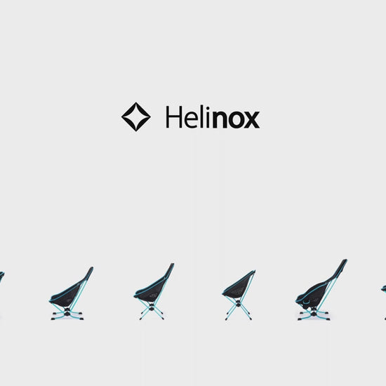 Helinox Speed Stool M - Lightweight Camping Stool - Black / Blue demo video