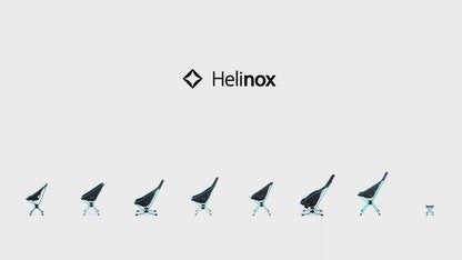 Helinox Speed Stool M - Lightweight Camping Stool - Black / Blue demo video