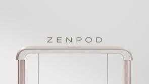 Samsonite Zenpod 75 cm Spinner Trunk Suitcase - Ivory demo video
