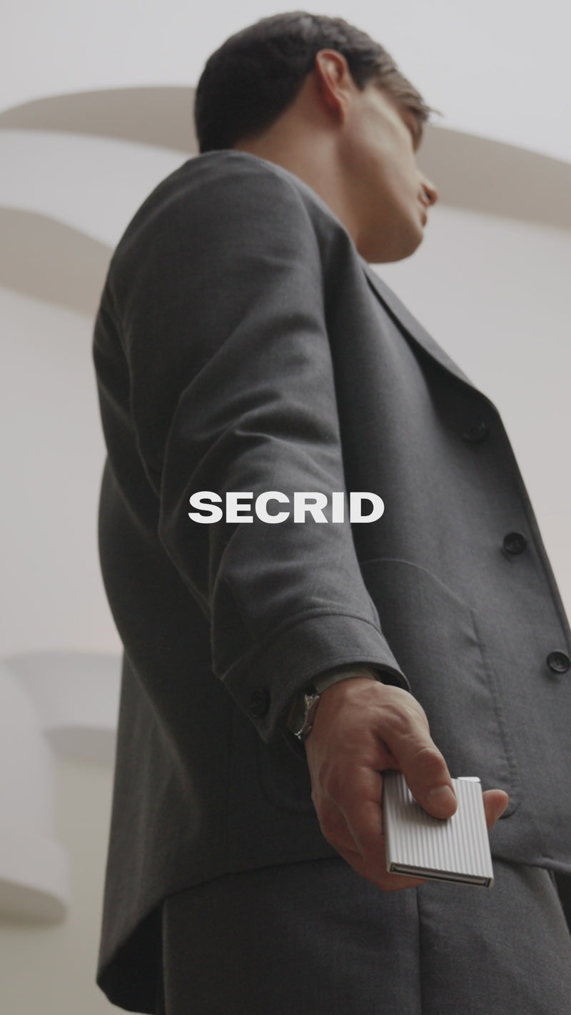 Secrid Cardprotector Fluted Silver video