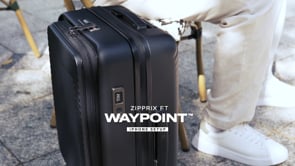 Samsonite Zipprix FT 75 cm Expandable Suitcase with Waypoint Smart Tag product video