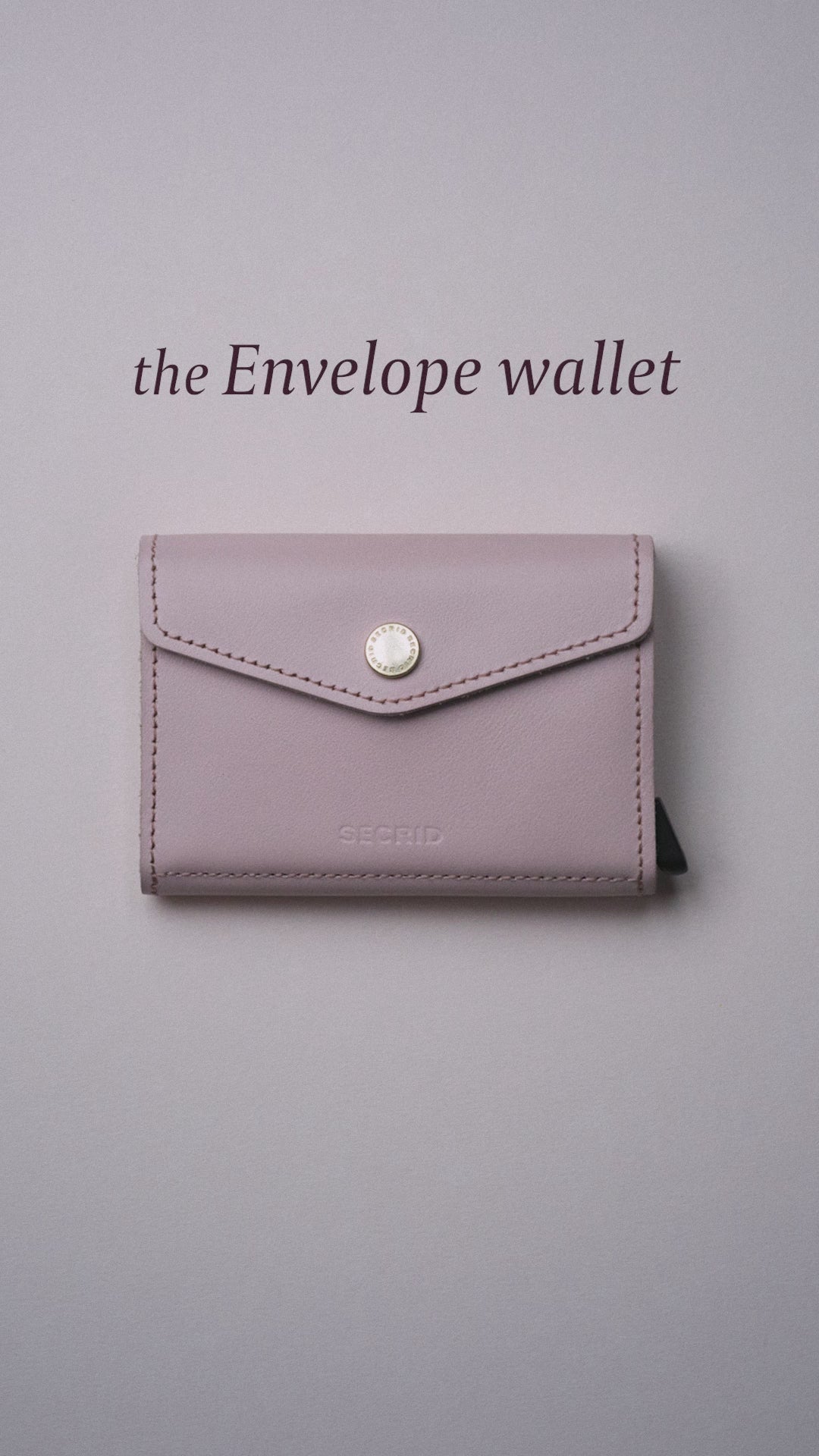 Secrid Envelope Wallet stop motion video