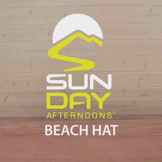 Sunday Afternoons Beach Hat - Red (Medium) demo video