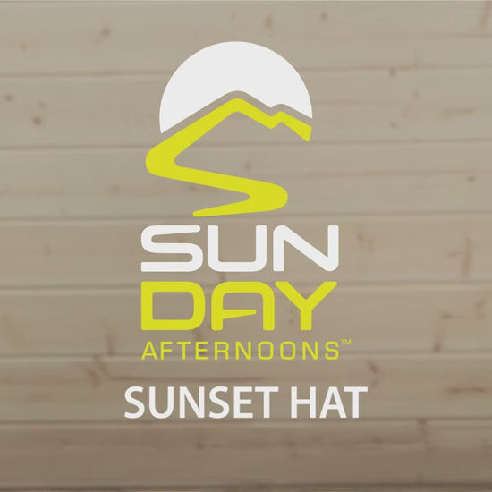 Sunday Afternoons Sunset Hat - Watermelon (Medium) demo video