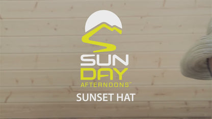 Sunday Afternoons Sunset Hat - Watermelon (Medium) demo video